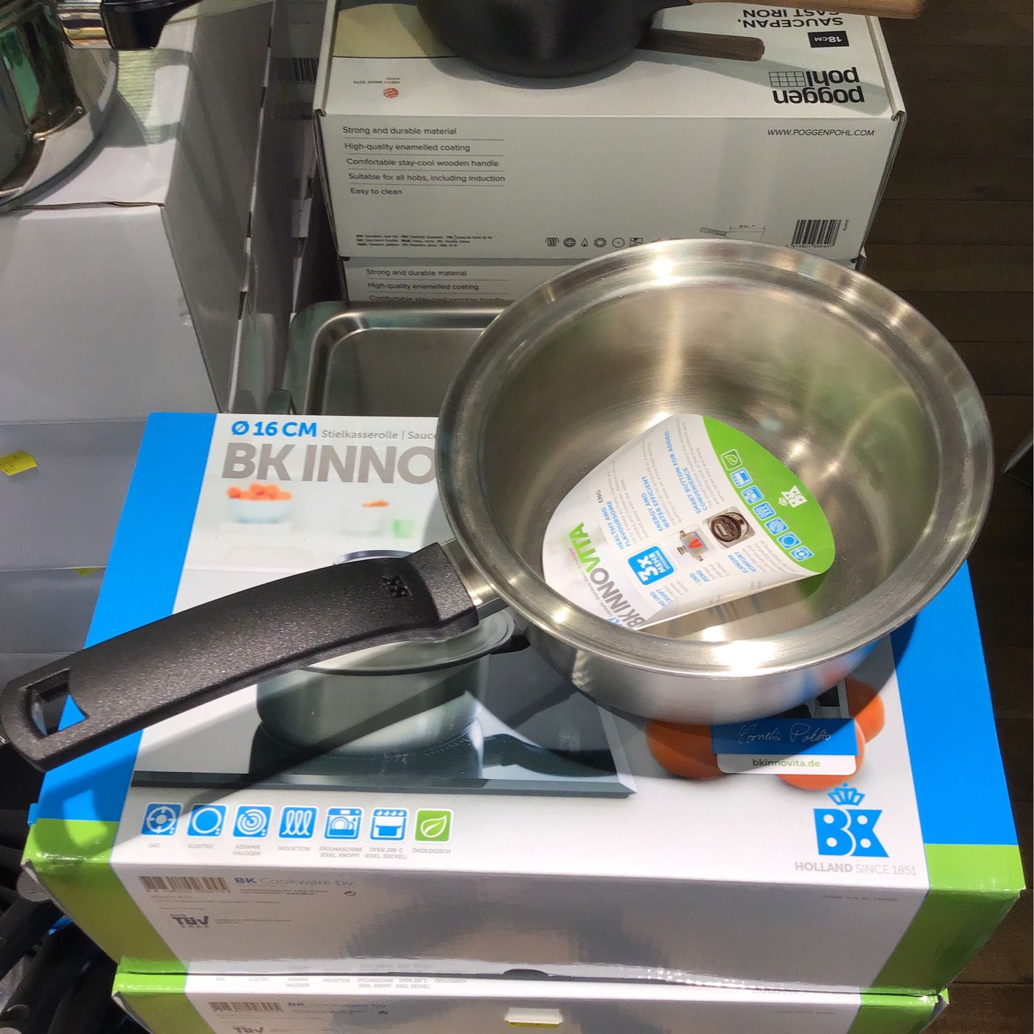 Bk Cookware Saucepan W/O Lid 16cm