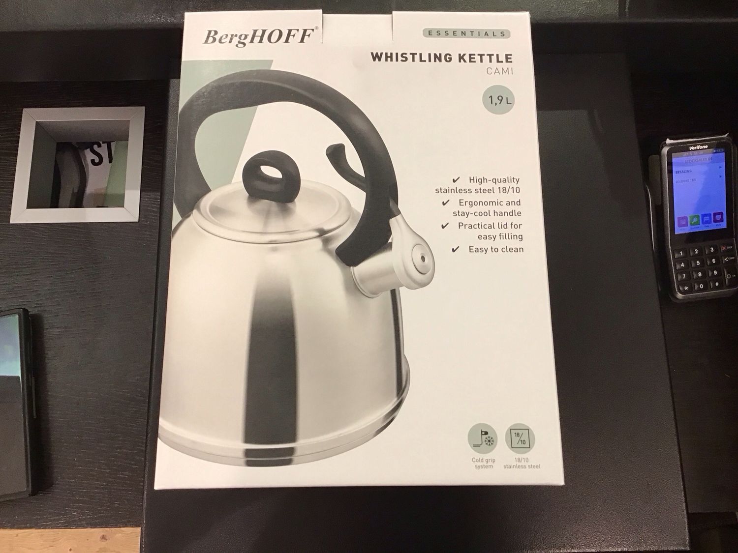 Berghoff whistling kettle 1,9L essentials cami