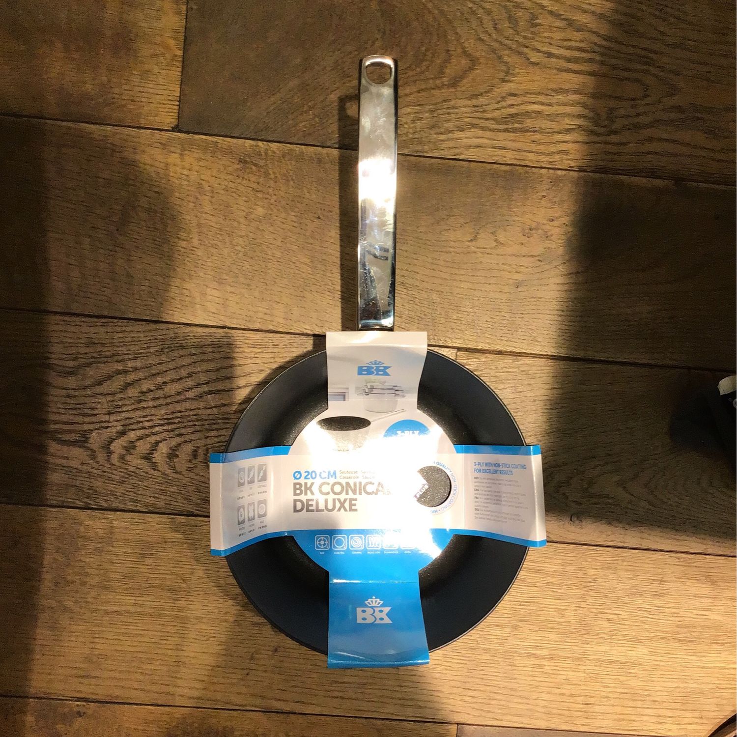 BK Cookware Saucepan 20cm Conical Deluxe