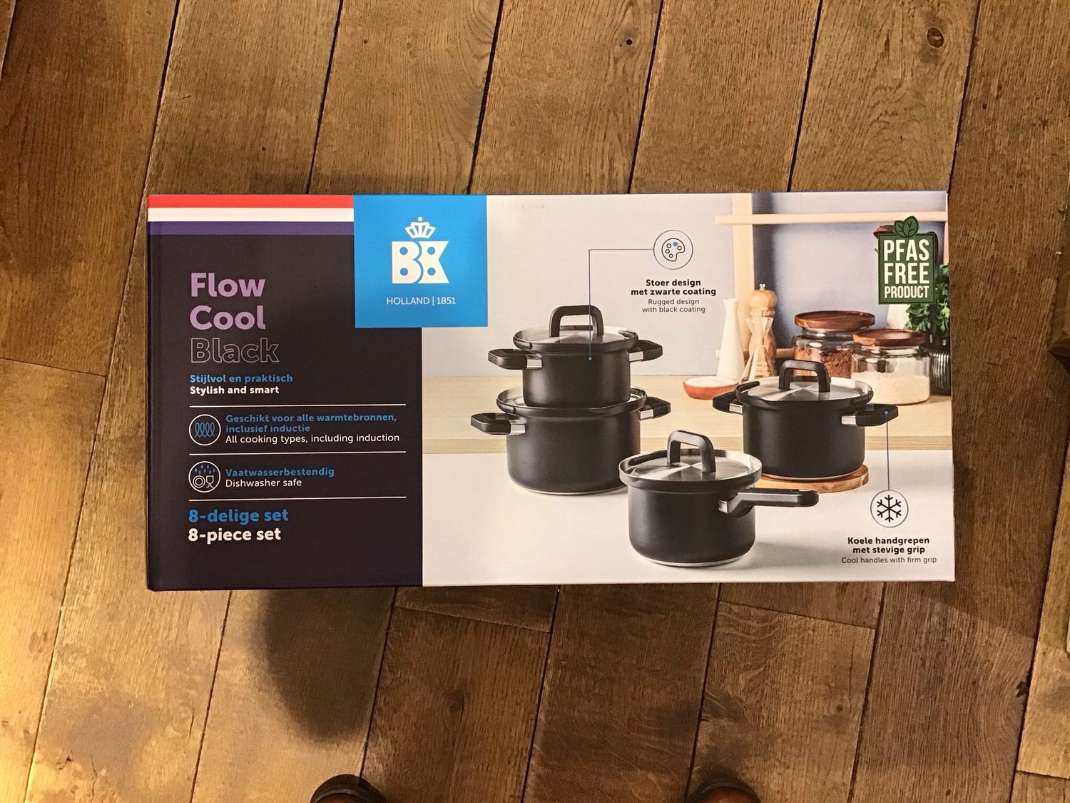 BK Cookware 8-delige set