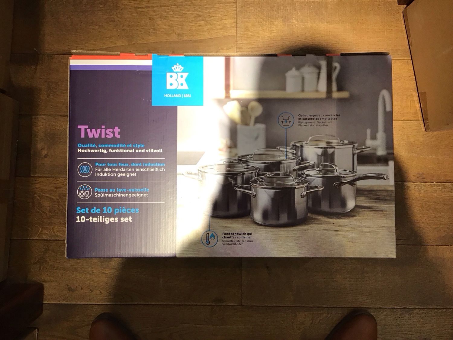 BK Cookware 10-delige set