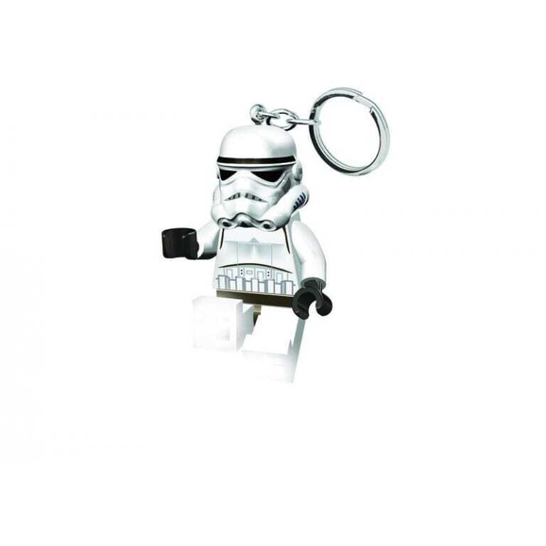 lego sleutelhanger met licht stormtrooper