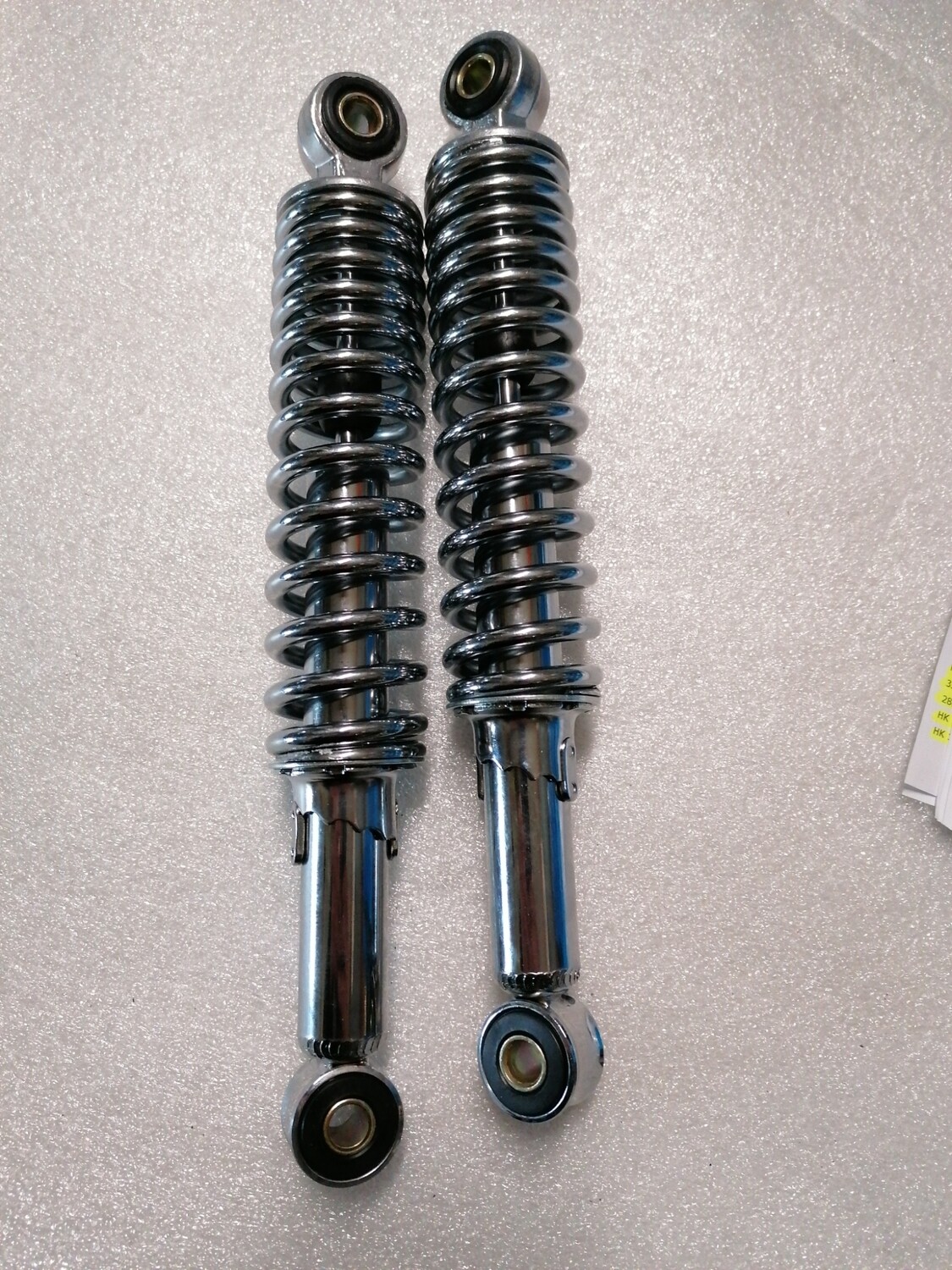 Schokbrekers 340 mm chrome