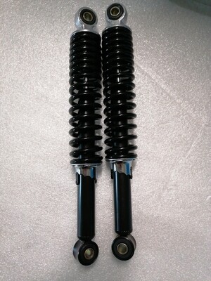 Schokbrekers 320 mm zwart