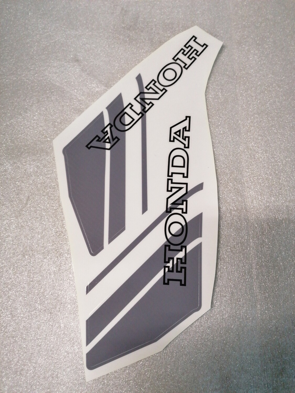 Tankstickerset custom Geel transparant