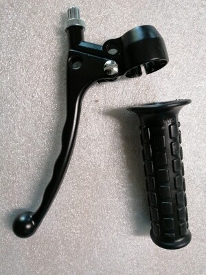 Stuur strop links zwart (replica)