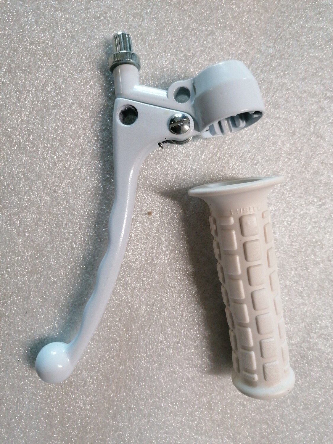 Stuur strop links wit (replica)