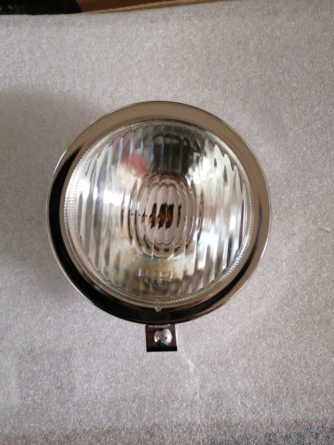Koplamp rond chrome