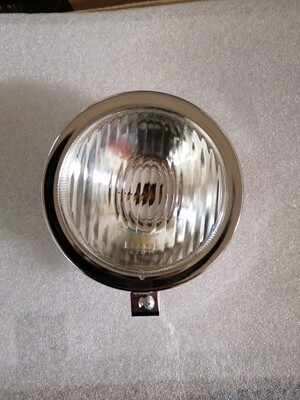 Koplamp rond chrome