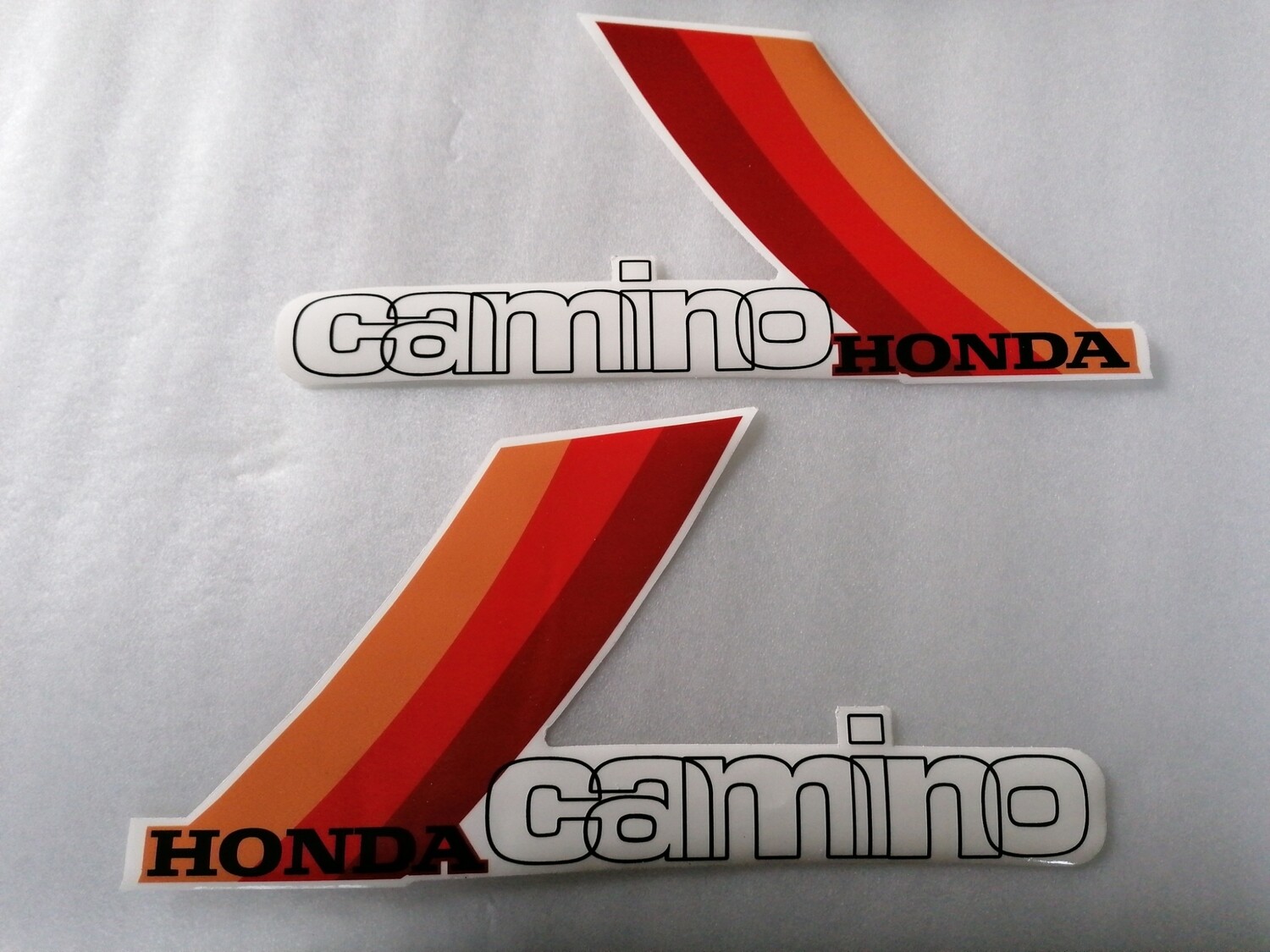 Tankstickerset sport crème