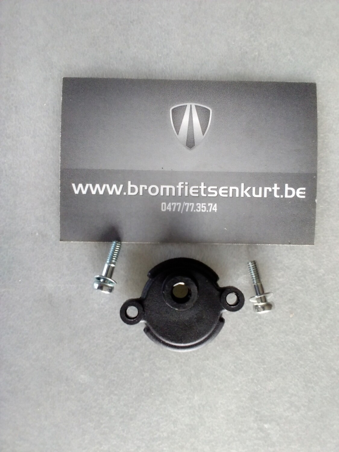 Dellorto gasschuifdeksel (Incl 2 boutjes)