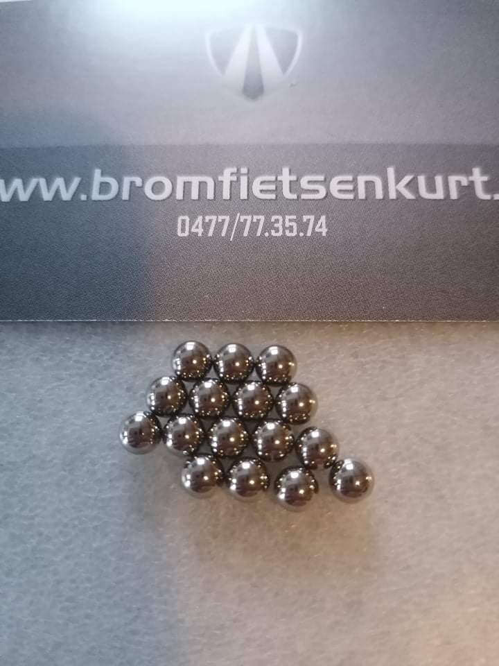 Wiel kogeltjes vooraan