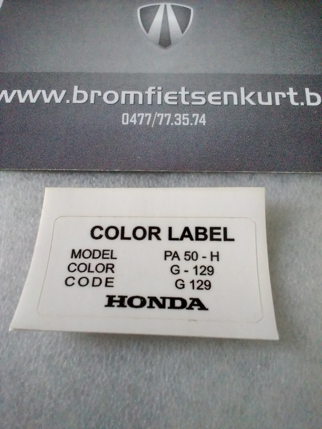Color label g-129