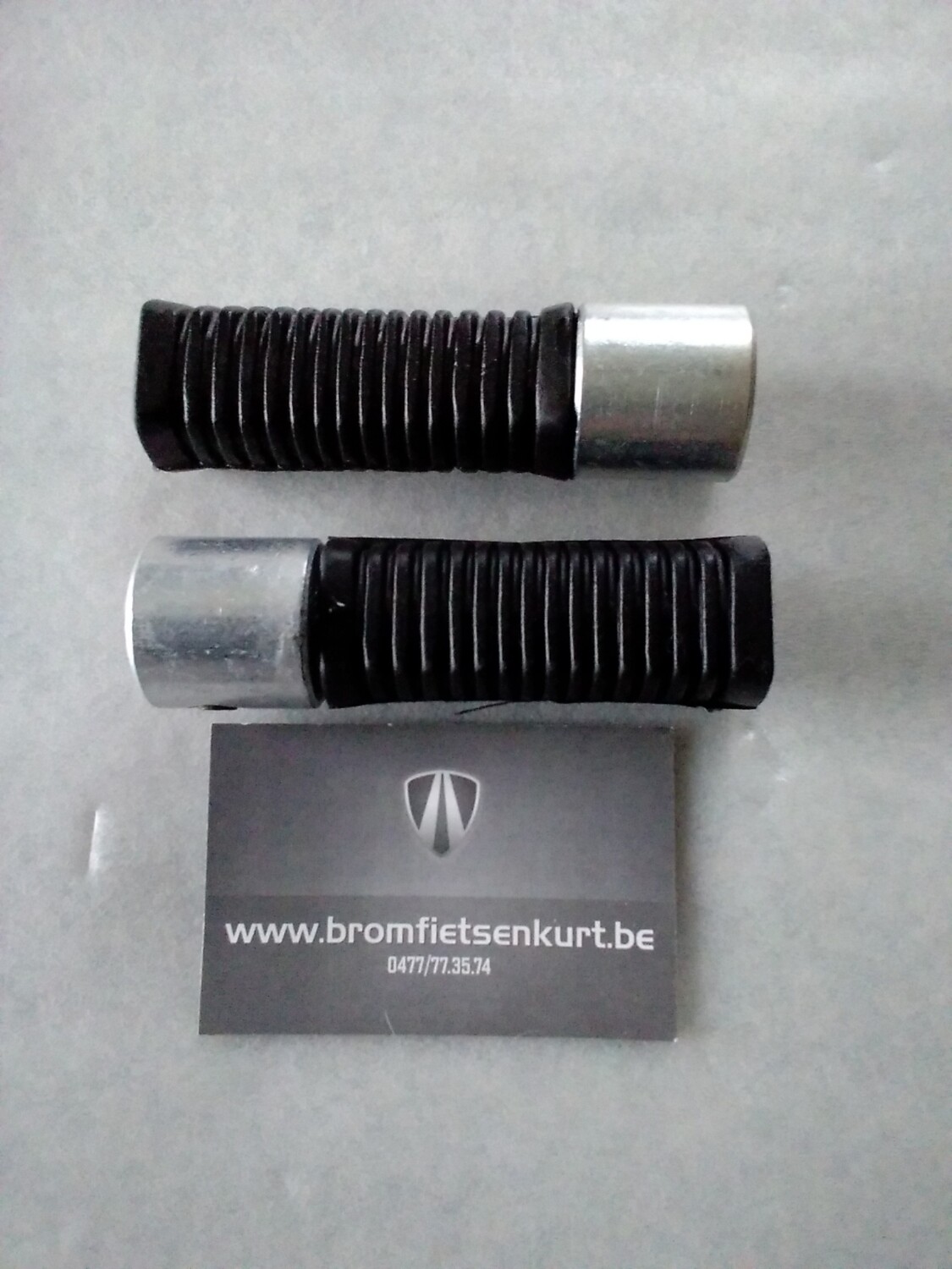 Voetsteunen zwart/klein model