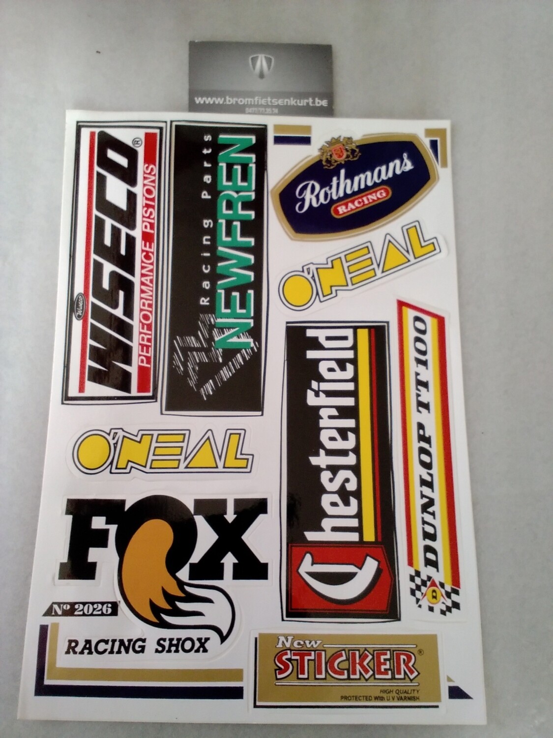 Stickerset Wiseco