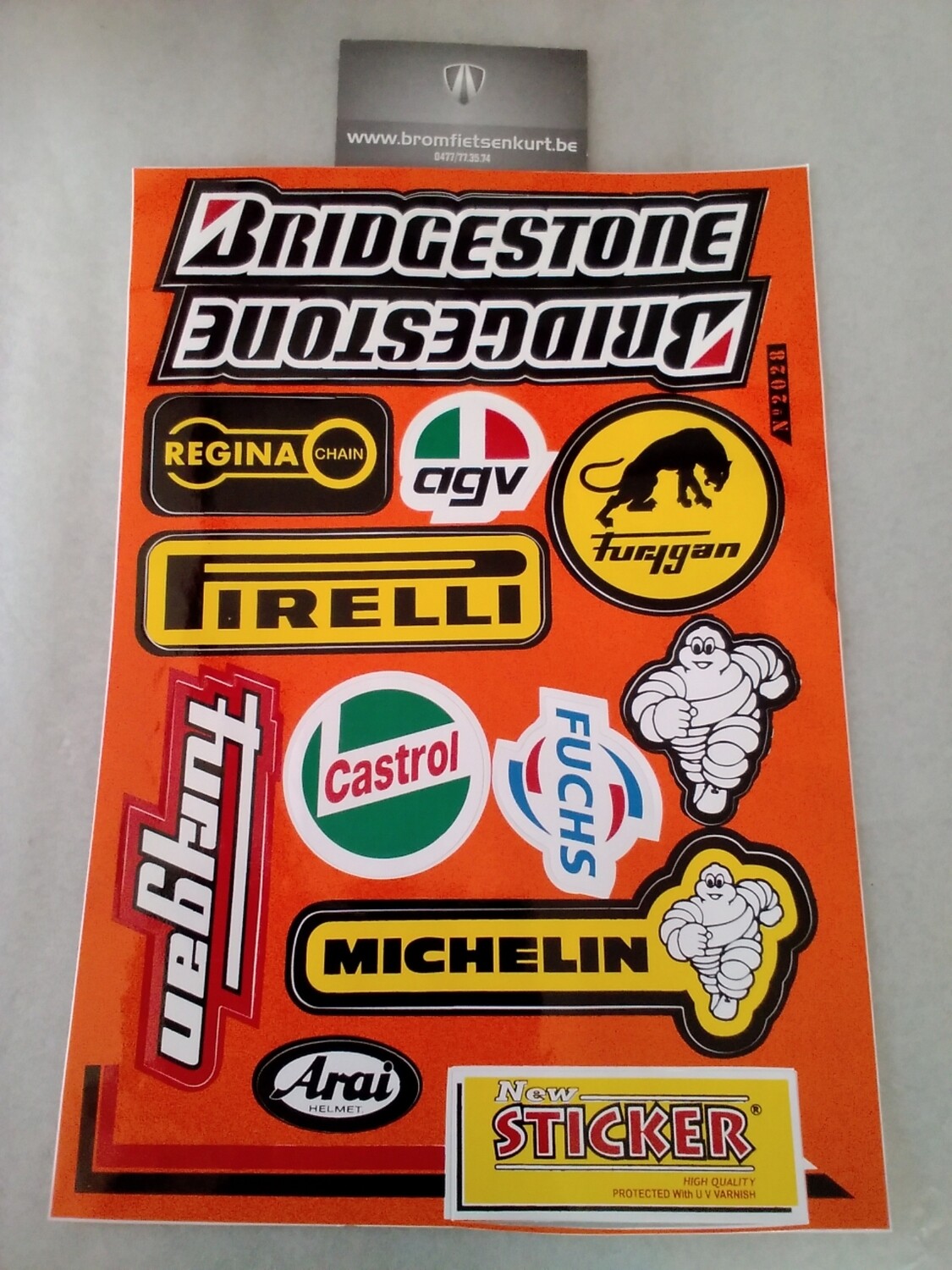 Stickerset Bridgestone