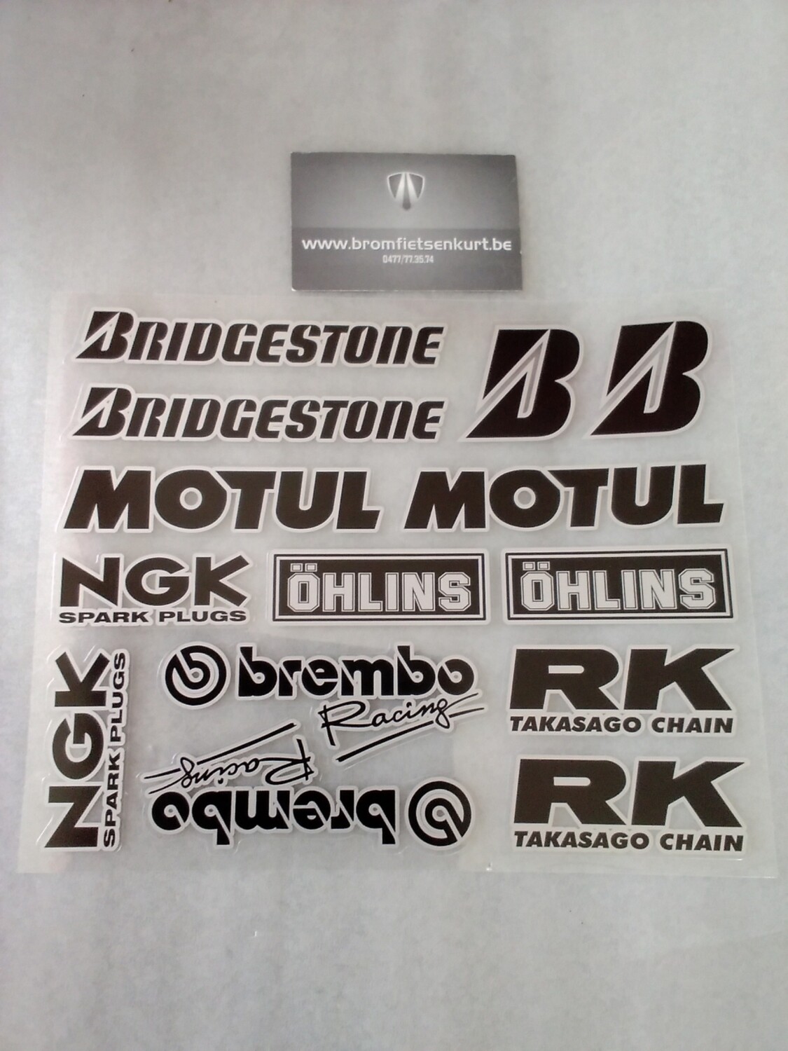 Stickerset Brembo