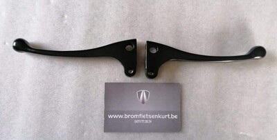 Remhevelset zwart (aluminum)