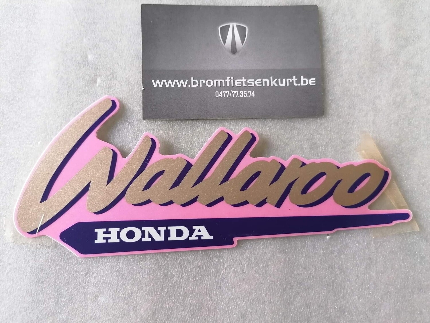 Sticker Wallaroo zijkap groot rechts (origineel) 012