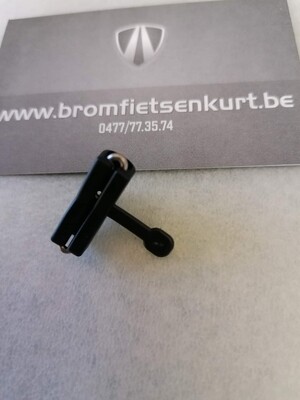 Nippel vet buitenkabel zwart