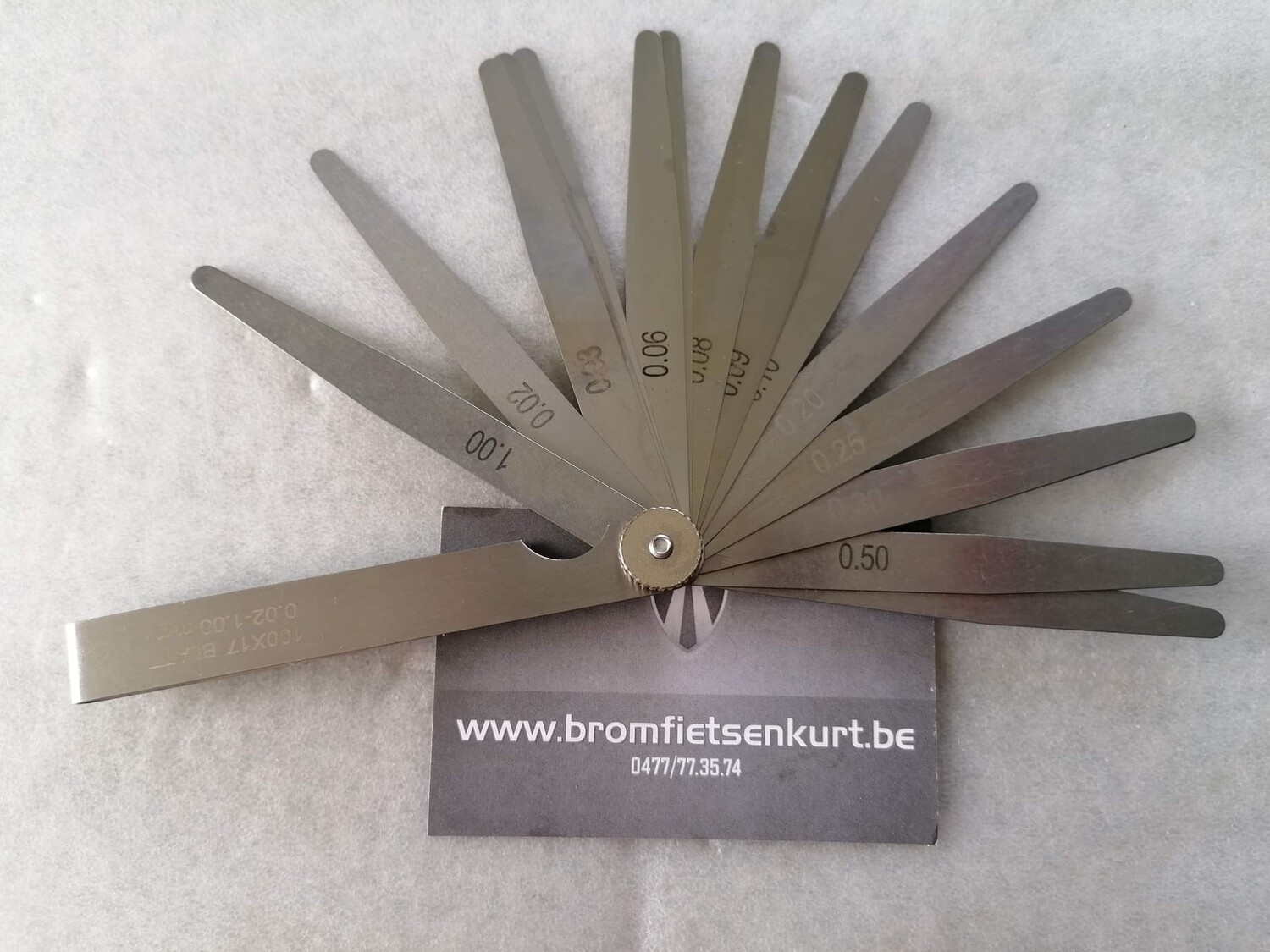 Voelermaatjes 0,05mm-1.00mm