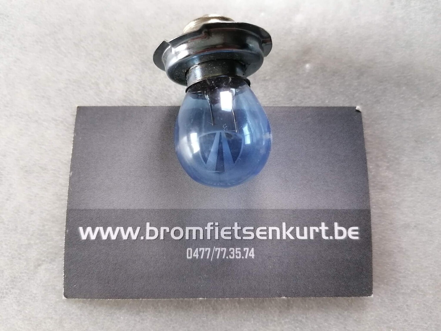 Lampje 12V 15W  (blauw)
