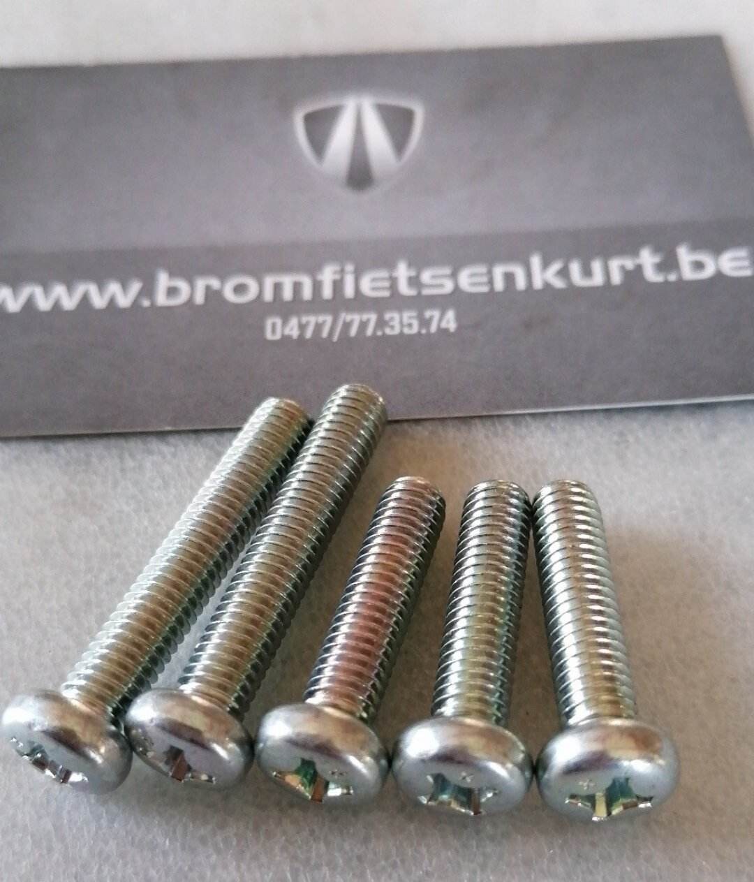 Boutjes Achterboutte kruiskop (orgineel)