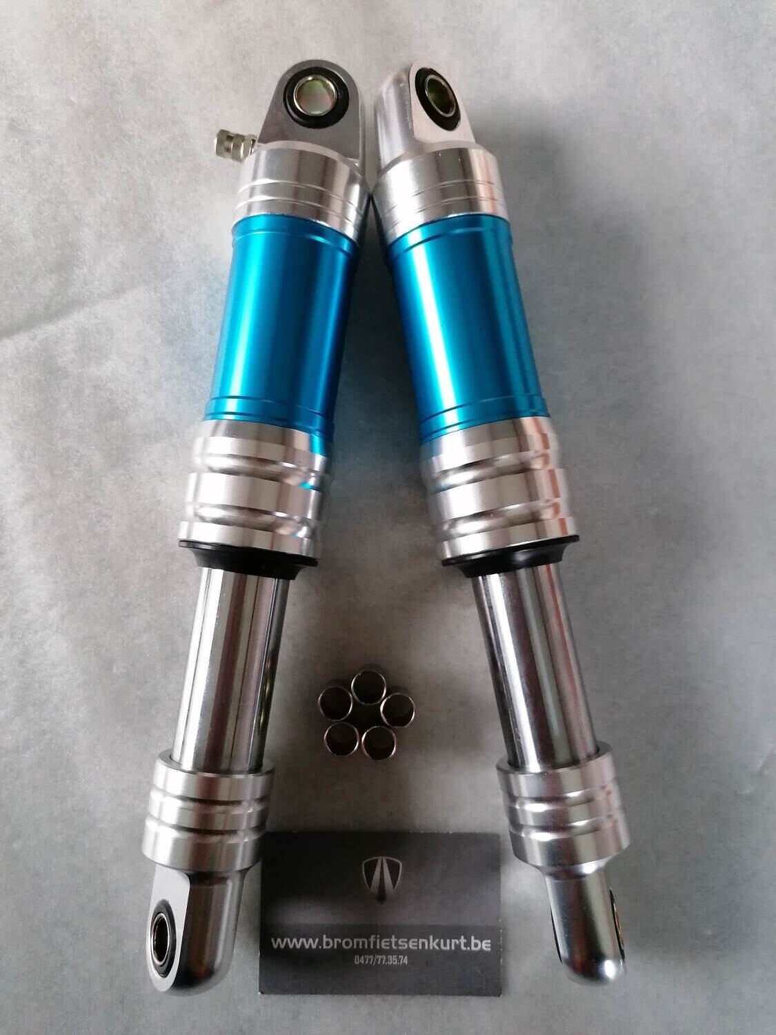 Schokbrekers  blauw/zilver 280mm