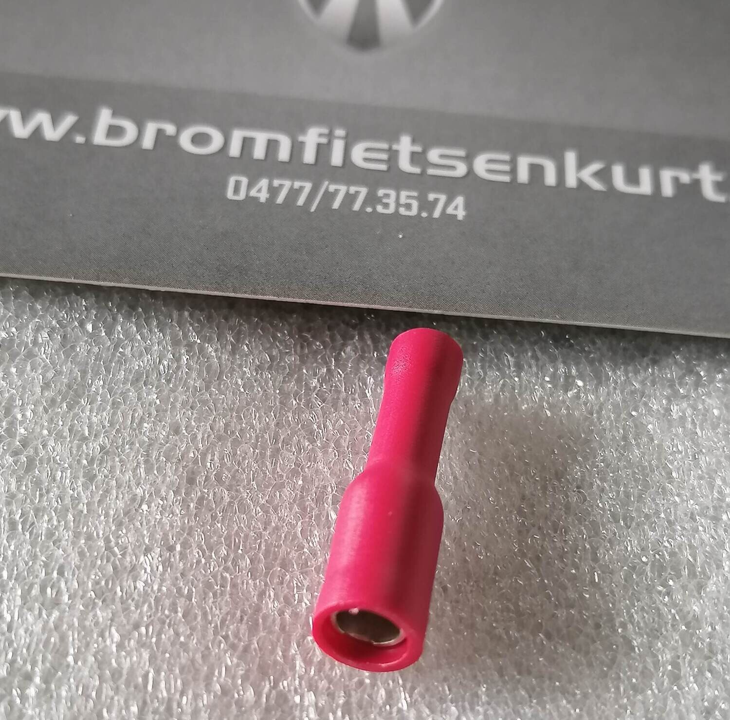 Schuifstekker rond (vrouw)