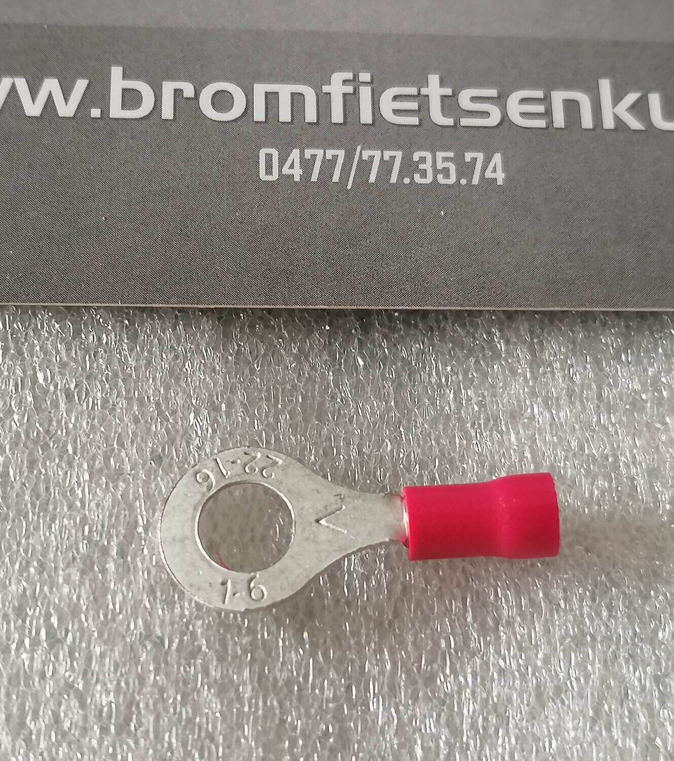 Schuifstekker oog (6mm)