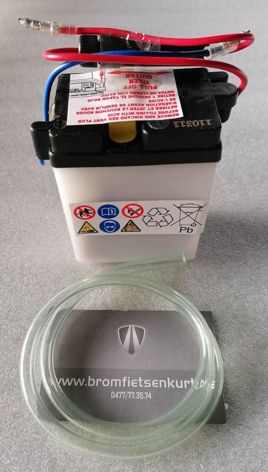 Accu 6 volt (6N2-2A)