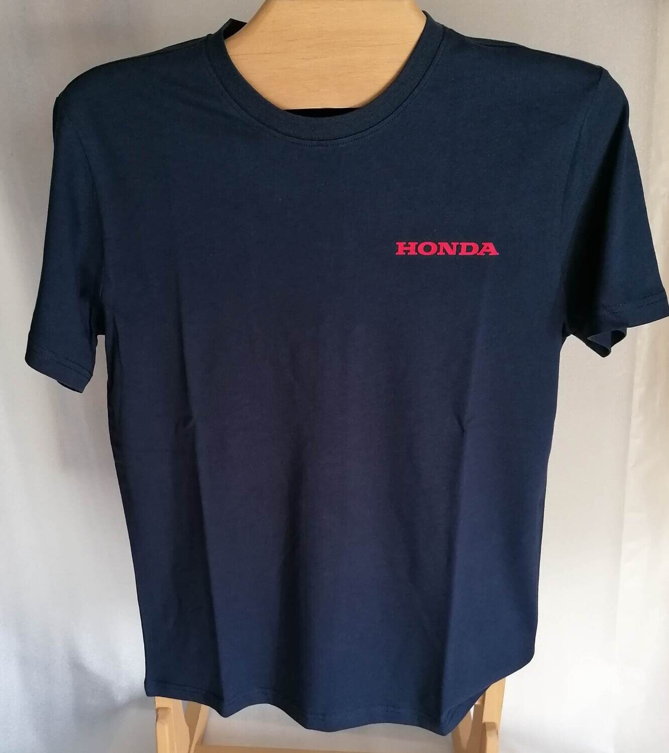T-shirt Honda donker blauw (Large)