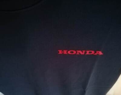 Honda Shirt zwart (X-Large)