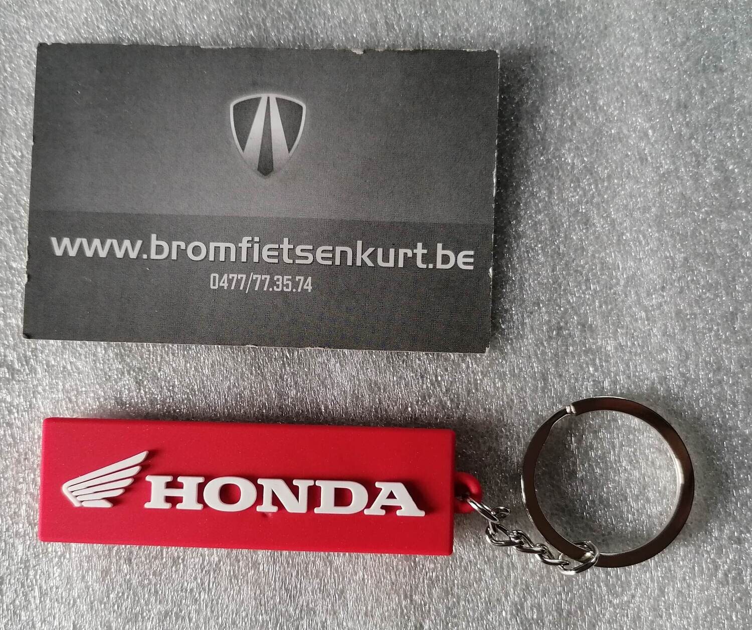 Sleutelhanger Rubber (ROOD)