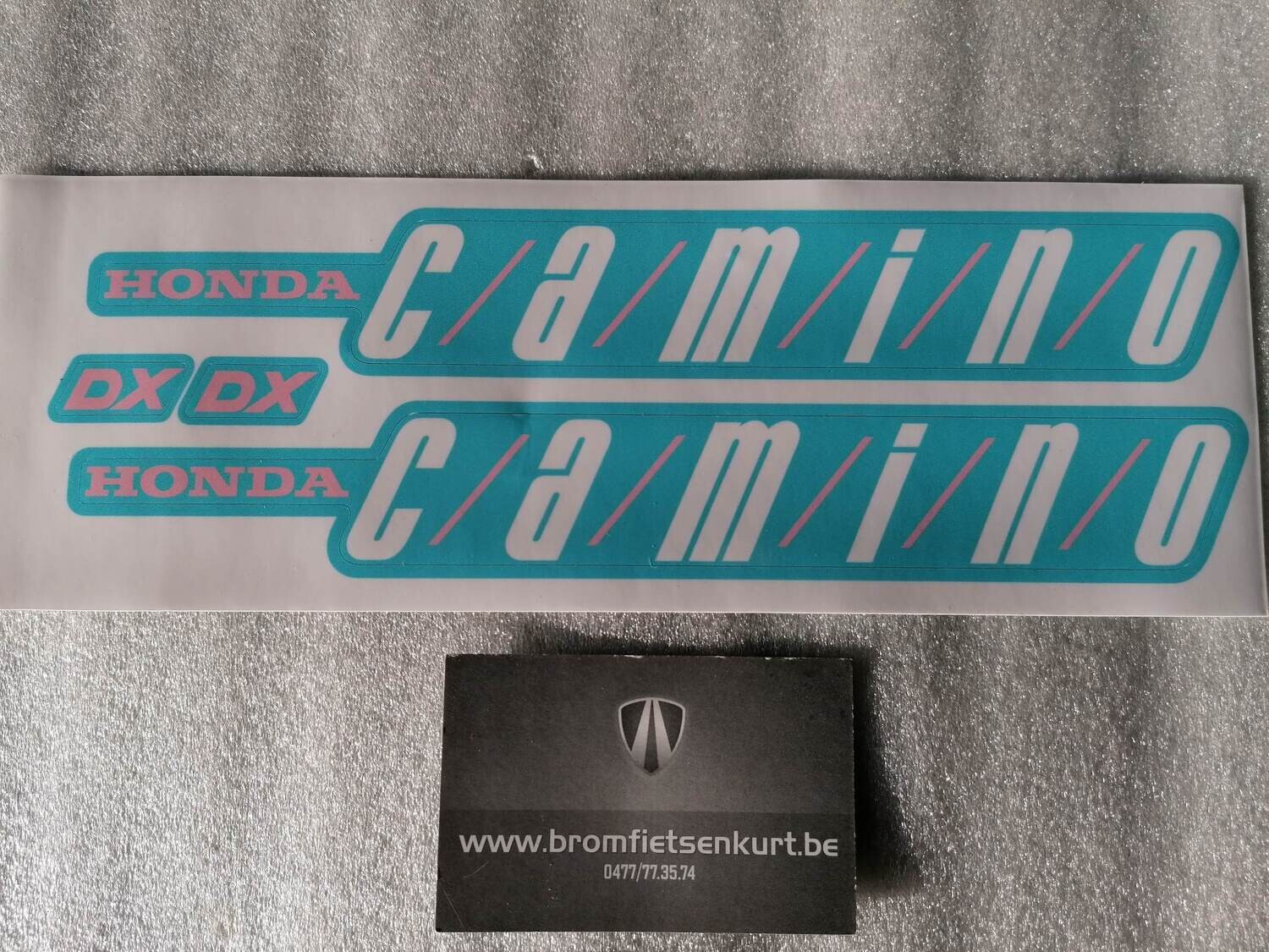 Tankstickerset dx  baby blauw