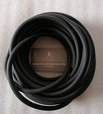 Benzineslang (rubber) 1m zwart