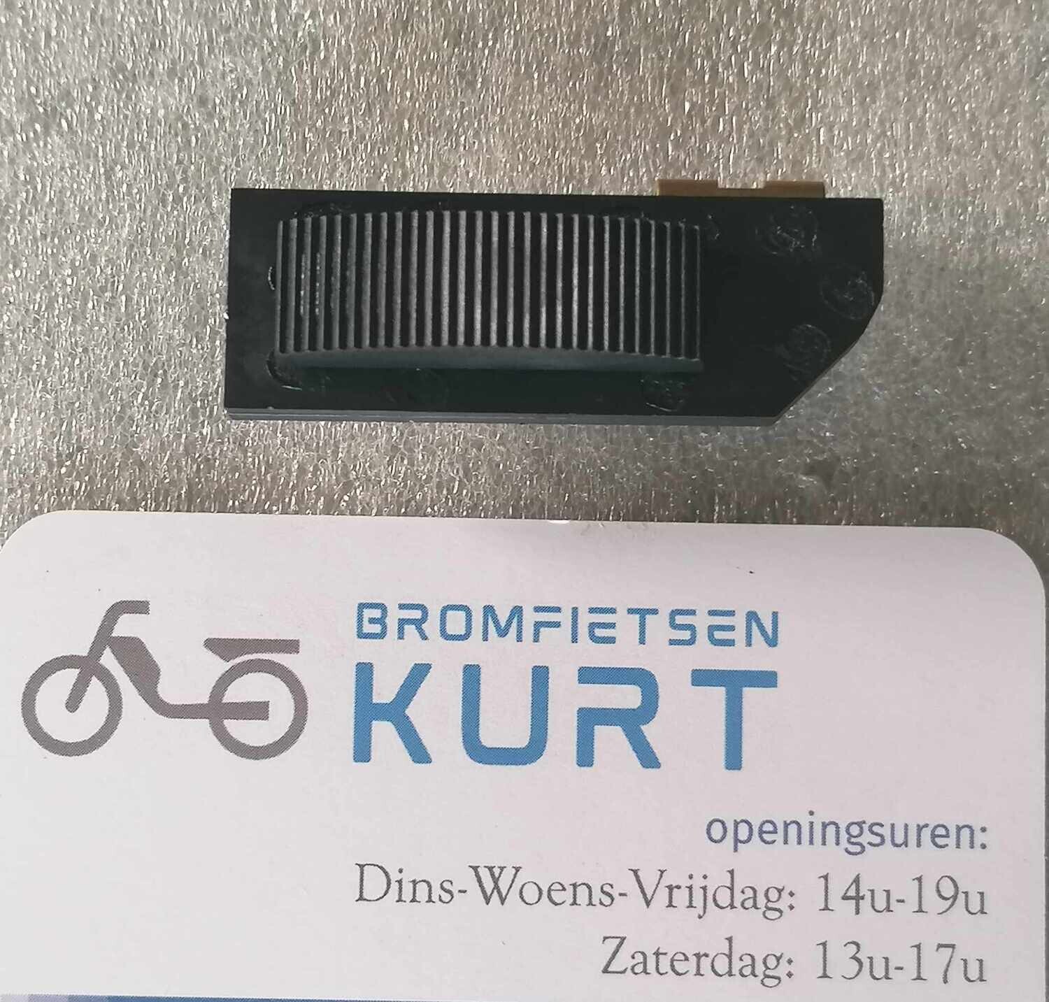 Schakelaar neuslicht (zwart)