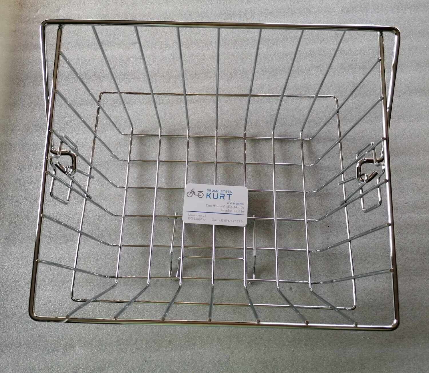 Bagagemandje Chrome