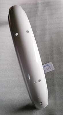 Achterspatbord lang model   wit
