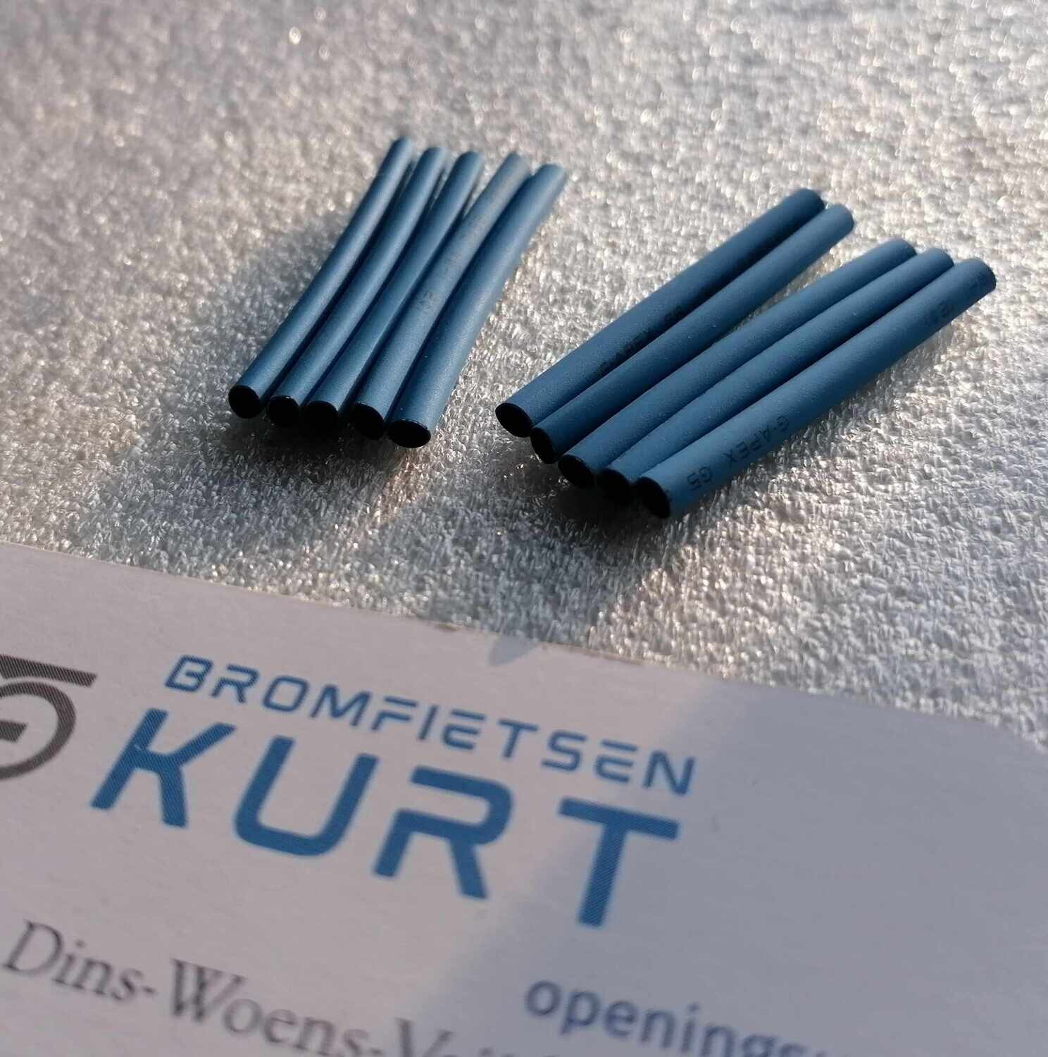 Krimpkous 2.0mmx40mm Blauw (10st)