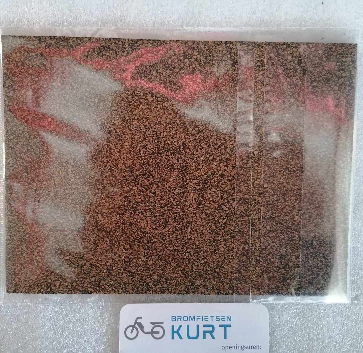 Pakkingspapier Kurk 1,5mm dikte (140mmx195mm)
