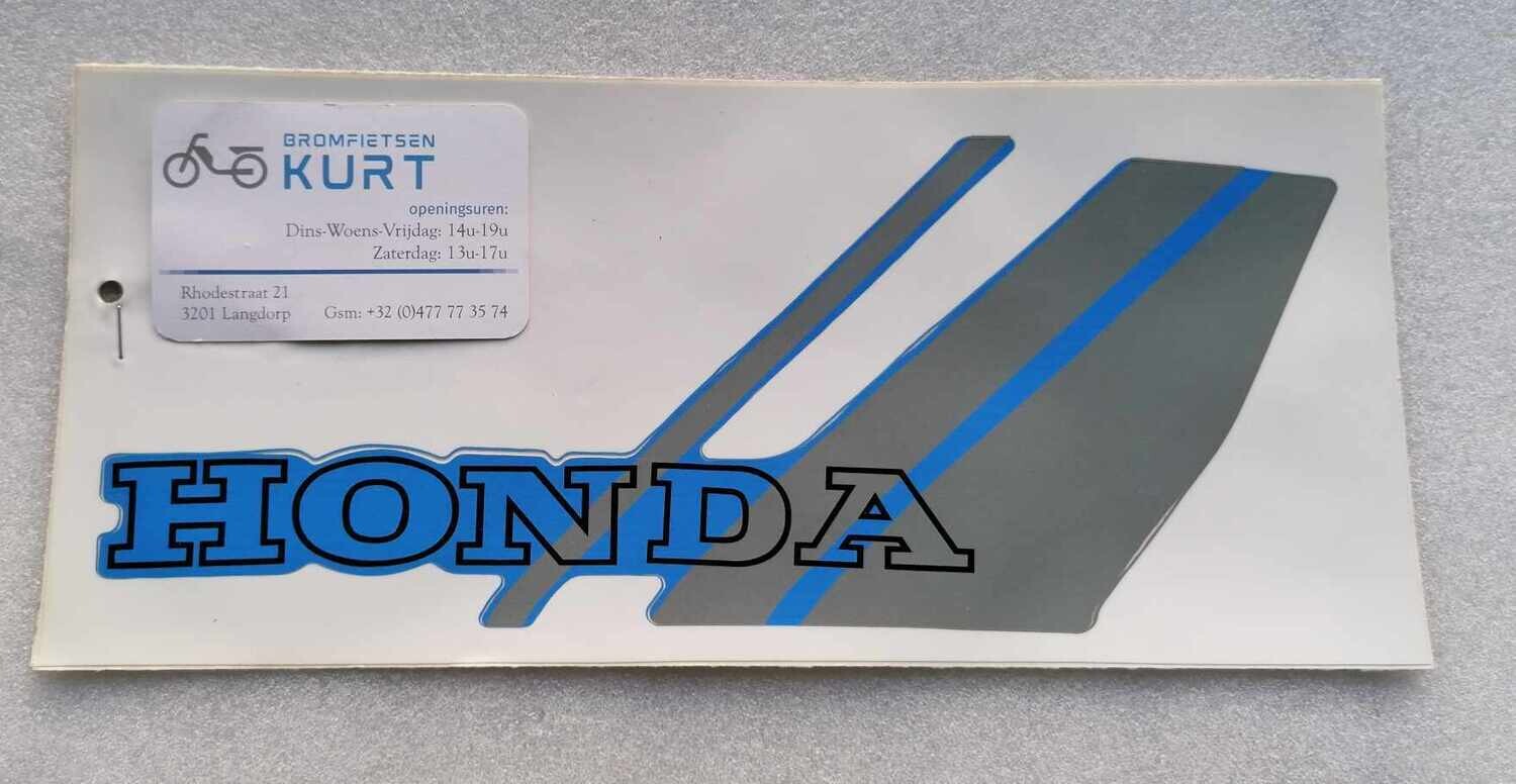 Tankstickerset custom blauw