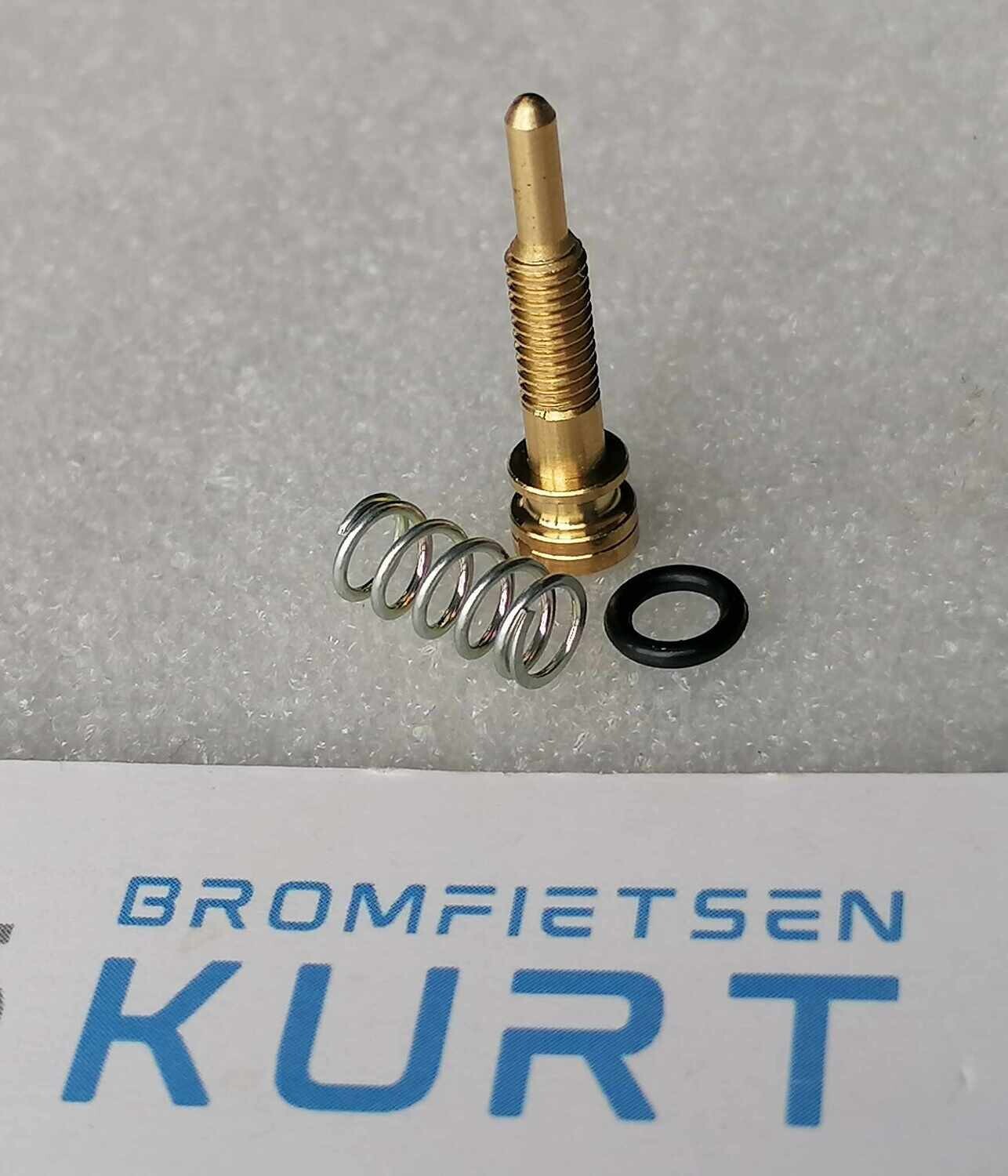 Stationair schroef + veer