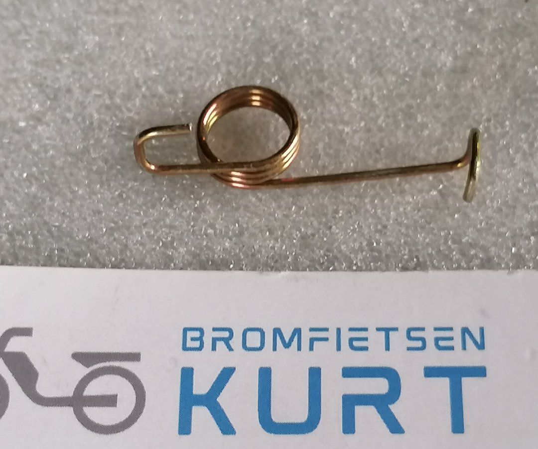 Veertje kofferbakslot ( origeneel )