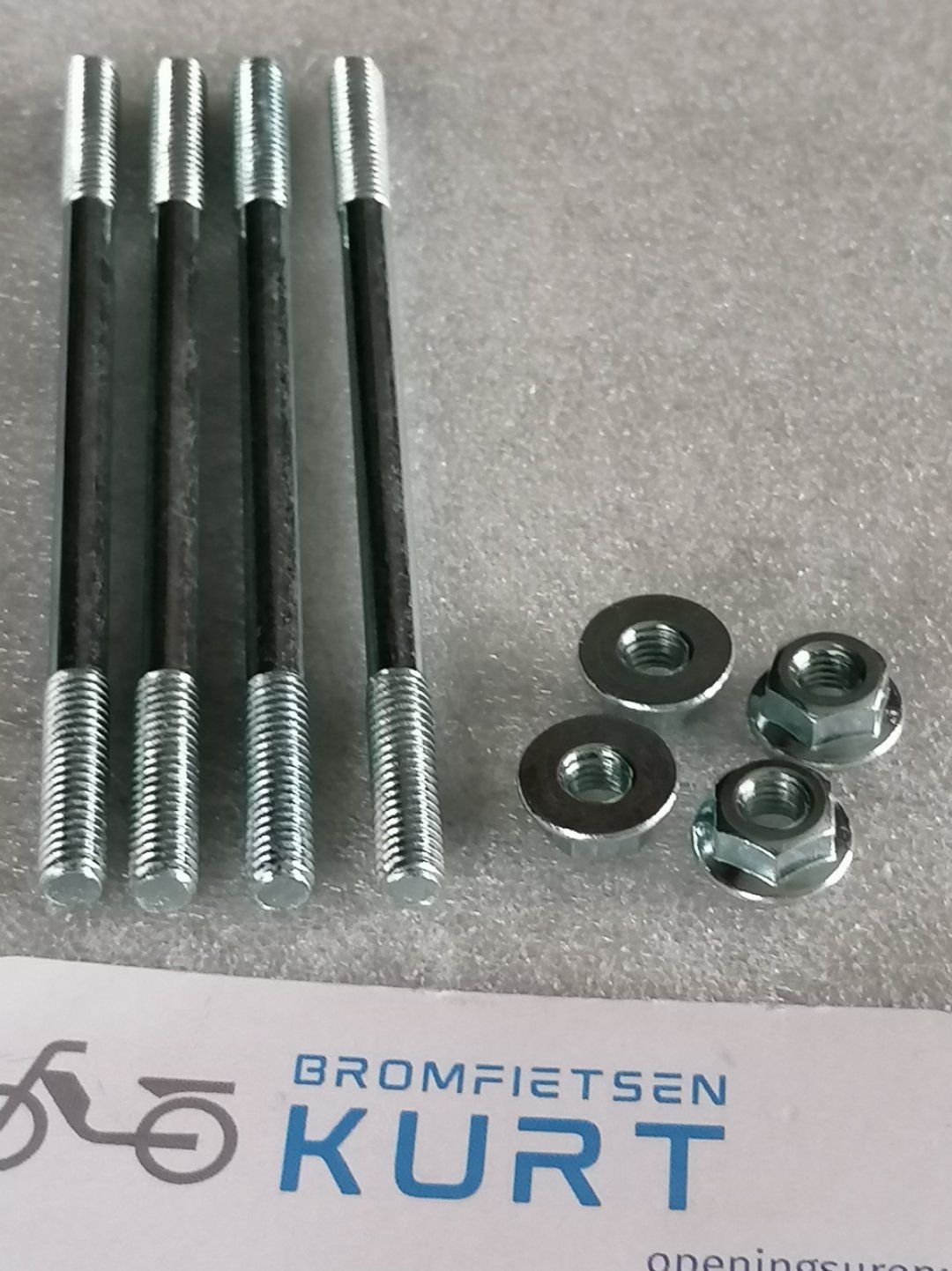 Draadstangen (cilinder bevestiging) setje