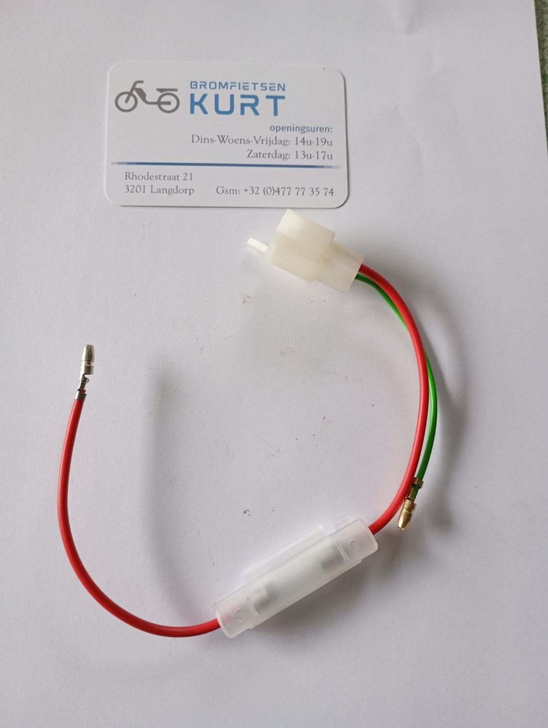 Stekker accu aansluiting