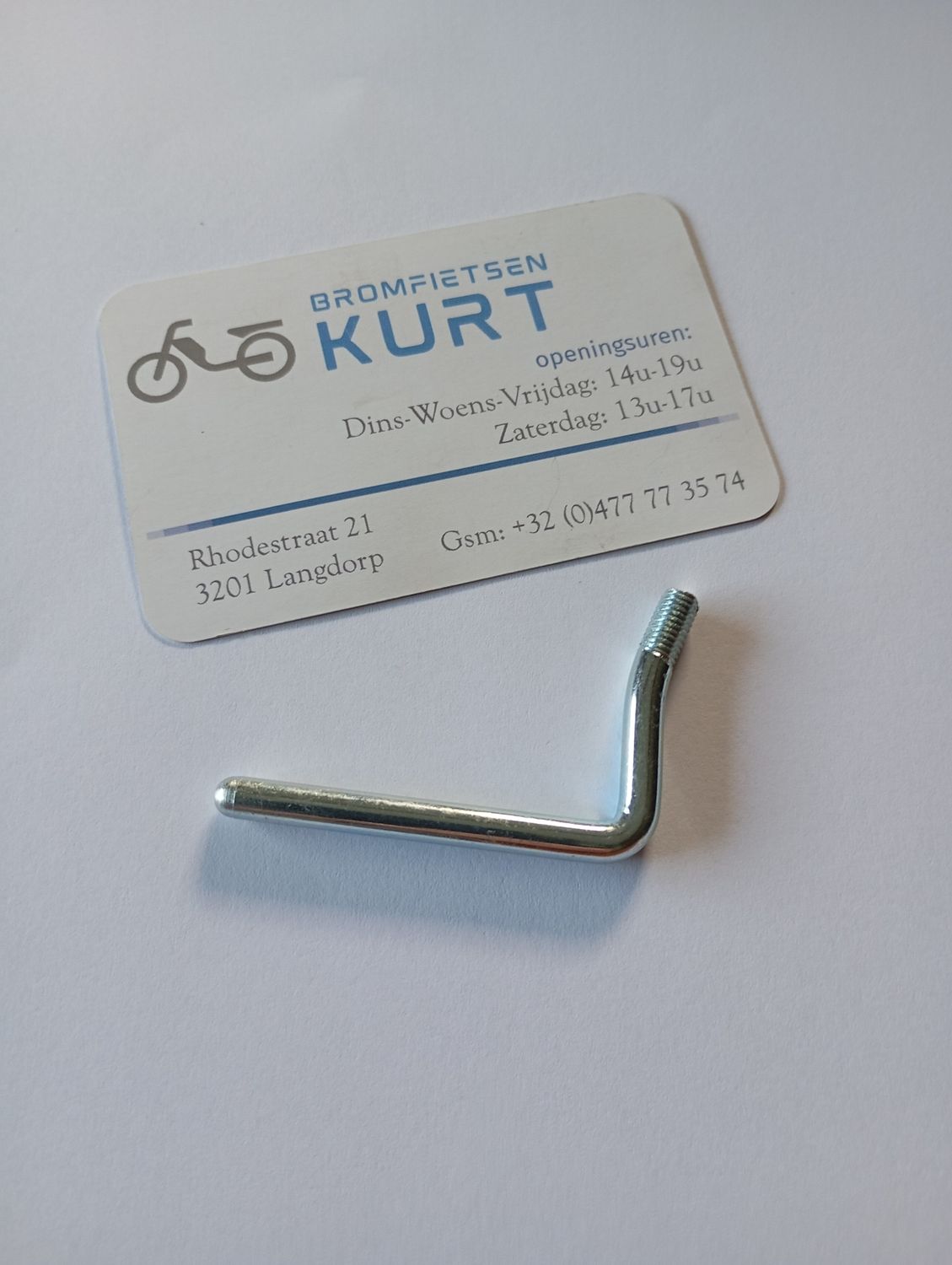 inschakel hendeltje ( fiets/motor)