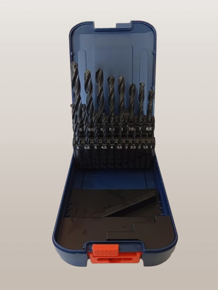 Borenset 1 tot 10mm (19delig)