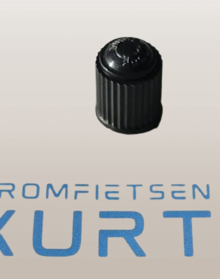 Ventieldop universeel zwart