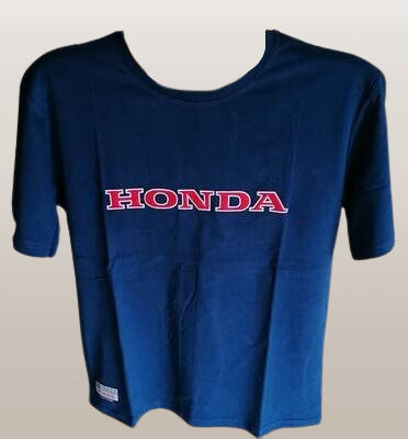 T-shirt Honda DONKERBLAUW (Large)